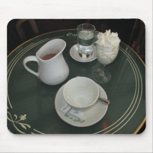 Mousepad Café Viennois no café de Paris