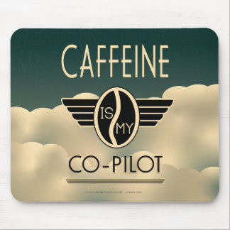 Mousepad Caffeine é meu Co-Piloto