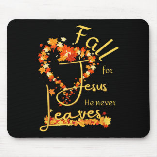 Mousepad Cair Por Jesus Ele Nunca Deixa Abençoado Grato Ele