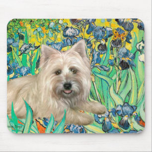 Mousepad Cairn Terrier 4 - Irrises