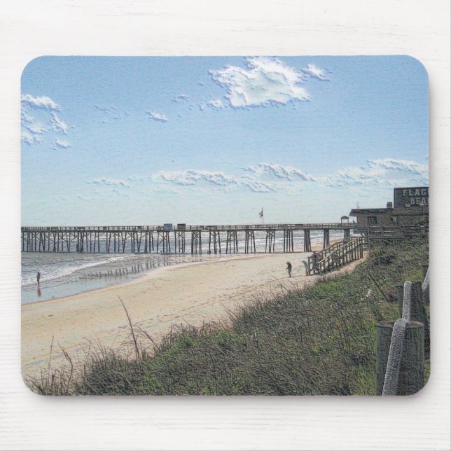 Mousepad Cais da praia (Frente)