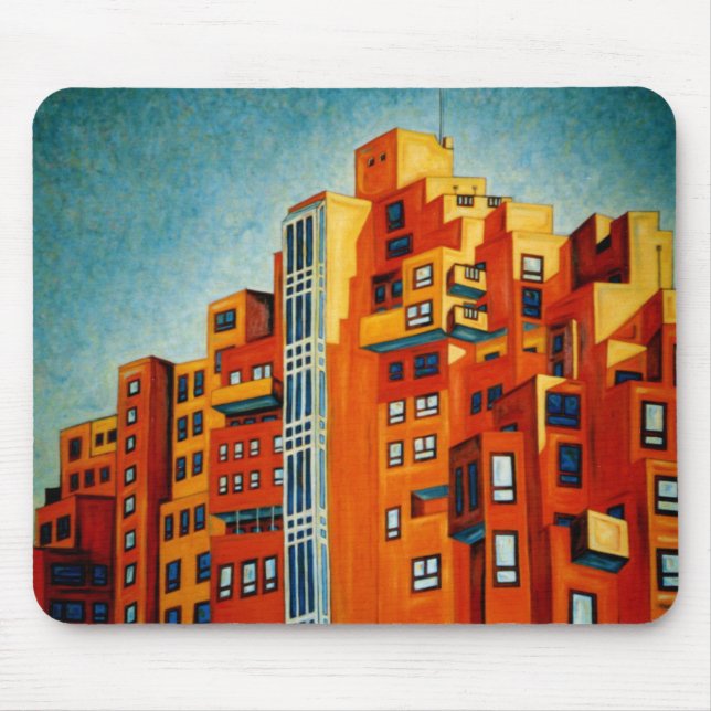 Mousepad Cais do comércio livre (Frente)