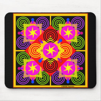 Mousepad Caixa da estrela geométrica