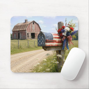 Mousepad Caixa de Correio Patriótica Country