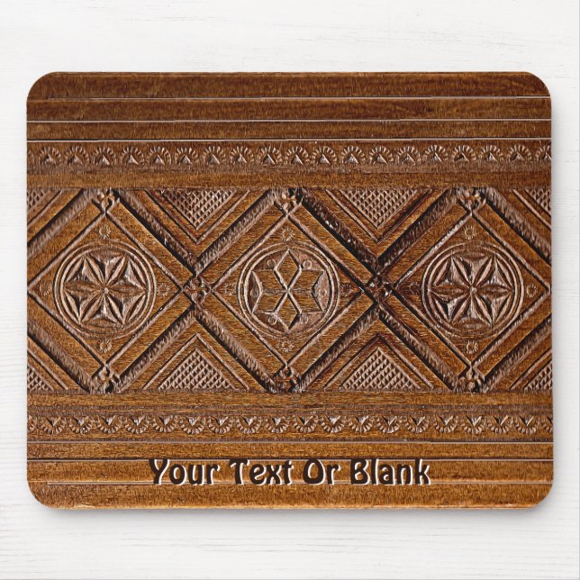 Mousepad Caixa de madeira russa (Frente)