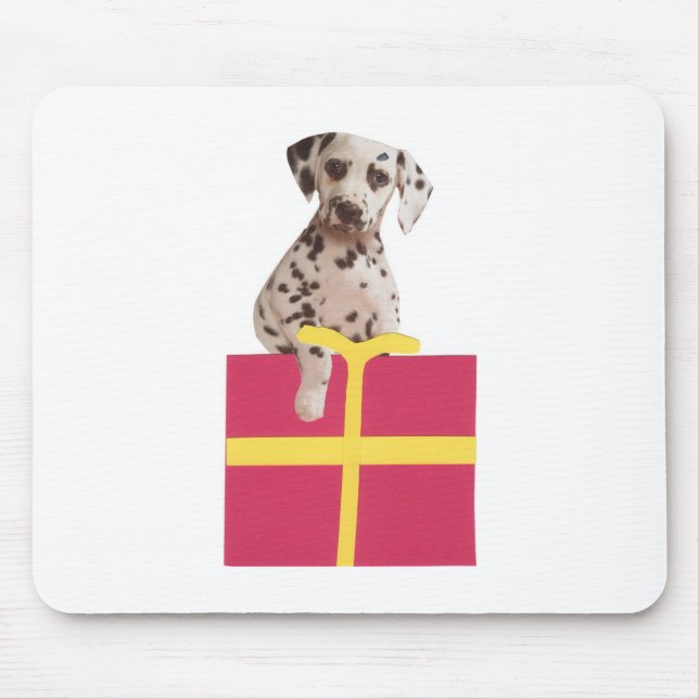 Mousepad Caixa de presente Dalmatian (Frente)