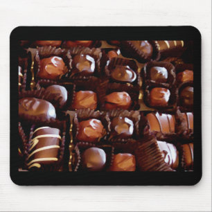 Mousepad Caixa dos chocolates, doces de chocolate