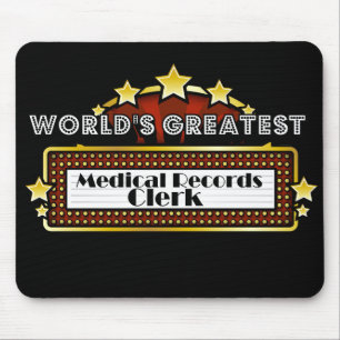 Mousepad Caixeiro dos informes médicos do mundo o grande