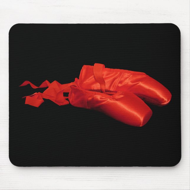 Mousepad Calçados Balés vermelhos (Frente)