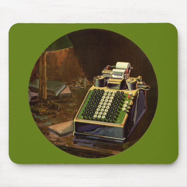 Mousepad Calculadora Contabilística do Comptomômetro da Vin (Frente)