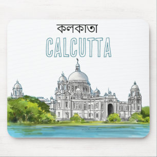 Mousepad Calcutá "Memorial Victoria" Kolkata Bengali