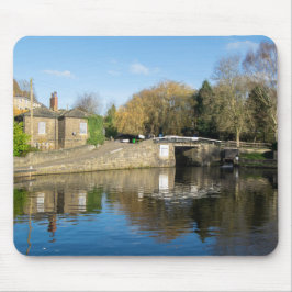 Mousepad Calder and Hebble Navigation. Salterhebble Locks