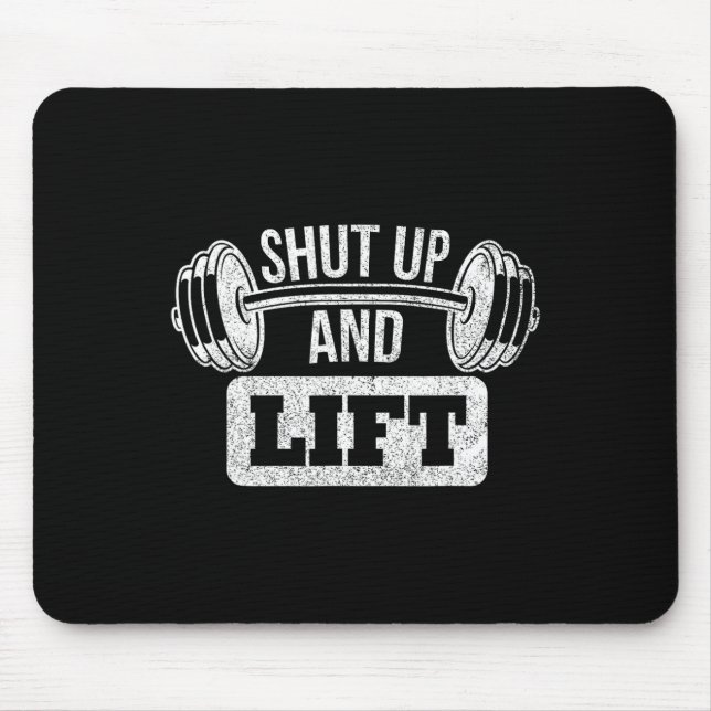 Mousepad Cale-Se E Levante O Edifício De Peso (Frente)