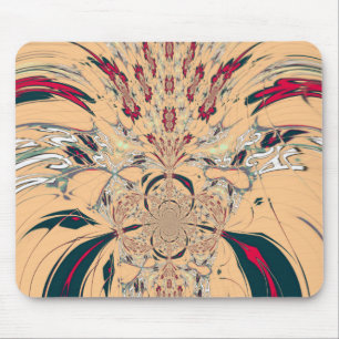 Mousepad Caleidoscópio Africano Vibrante: Uma Delícia de Pe
