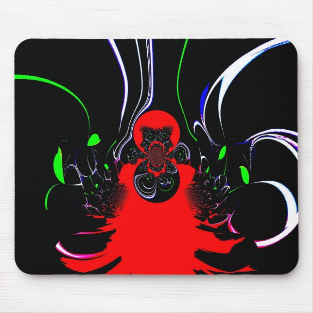 Mousepad Caleidoscópio Fluid Art Impressão (Frente)