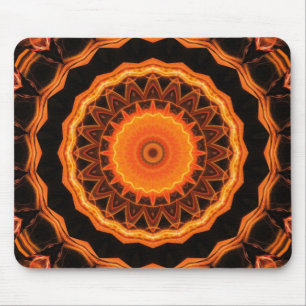 Mousepad Caleidoscópio Laranja 04