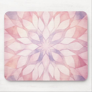 Mousepad Caleidoscópio Rosa