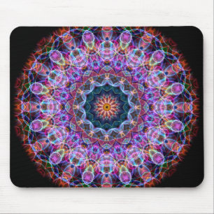Mousepad Caleidoscópio roxo de Lotus