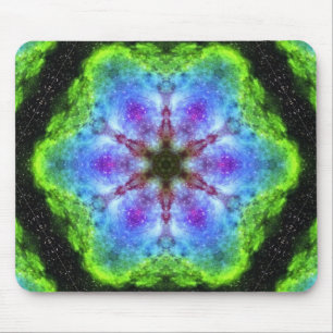 Mousepad Caleidoscópio Verde