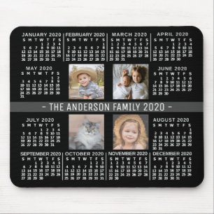 Mousepad Calendário 2020 (Consulte Descrição de Nova Versão