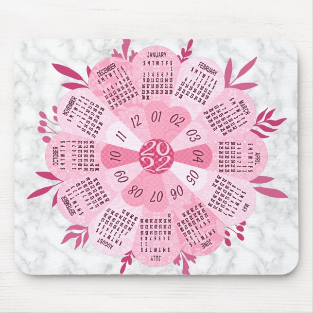 Mousepad Calendário 2022 (Consulte Descrição para Nova Vers (Frente)