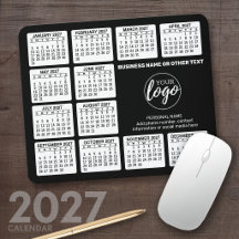 Calendário 2024 com logotipo, Informações de Conta