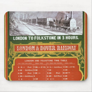 Mousepad Calendário adiantado para a Londres à estrada de