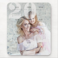 Calendário Anual 2027 de Foto & Cor Personalizado