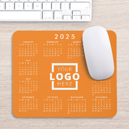 Mousepad Calendário corporativo do logotipo corporativo par