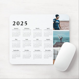Mousepad Calendário da Galeria Personalizada 2025