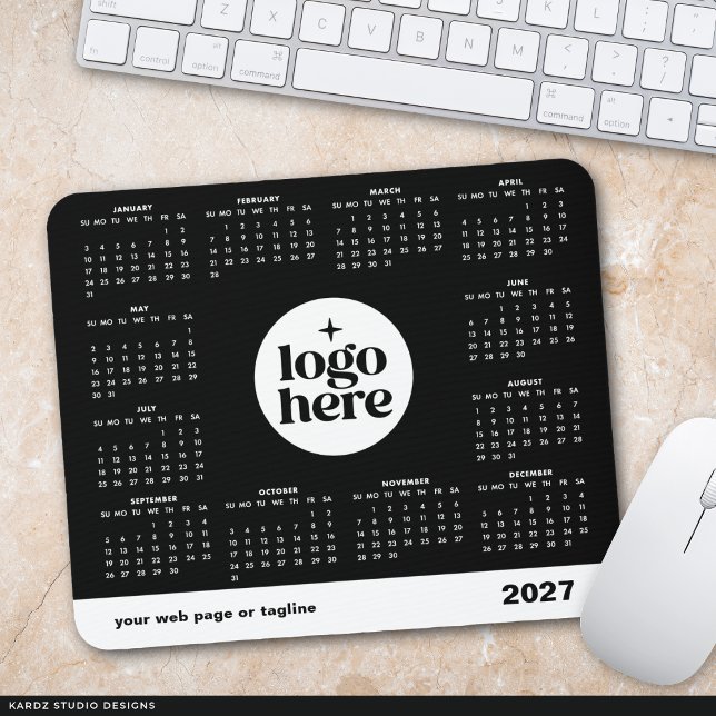 Mousepad Calendário de Cores Personalizado Ano Comercial 20 (Criador carregado)