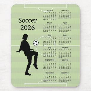 Mousepad Calendário de Futebol 2026