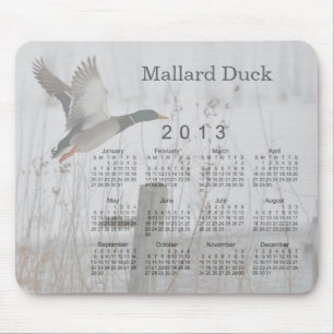 Mousepad Calendário de Pássaros de 2013
