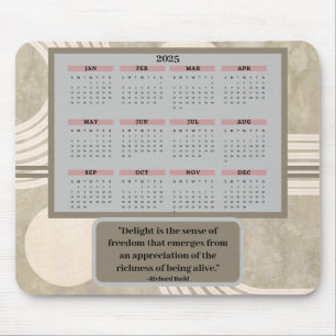 Mousepad Calendário e Bloco de Notas