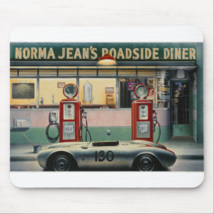 Mousepad Calendário Girl.tif da estrada do destino CON03-V