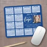 Mousepad Calendário - logotipo, foto-empresa<br><div class="desc">Colagem de logotipos e fotos com um calendário e sala para 2024 para adicionar algumas linhas de texto. Um item divertido para o Ano Novo ser usado como doação de uma empresa. Você pode alterar as cores quando clicar na área personalizar.</div>