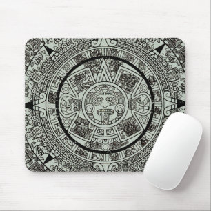 Mousepad Calendário maia 1 do Aztec Sun Stone do México