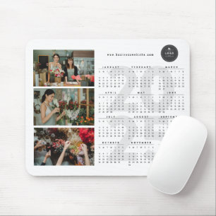 Mousepad Calendário Moderno 2025 Novo Ano Minimalista 3 Fot
