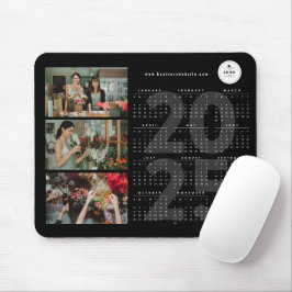 Mousepad Calendário Moderno 2025 Novo Ano Minimalista 3 Fot