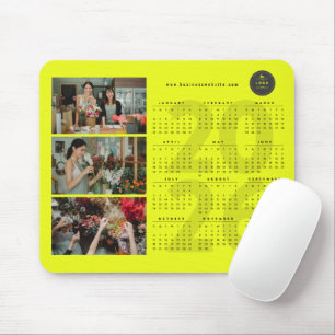 Mousepad Calendário Moderno 2026 Ano Novo Minimalista 3 Fot