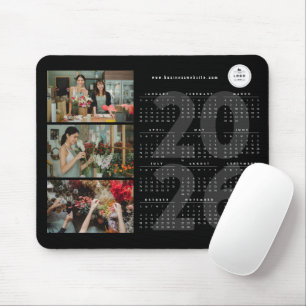 Mousepad Calendário Moderno 2026 Ano Novo Minimalista 3 Fot