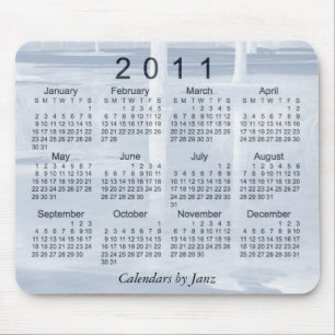 Mousepad Calendário Paisagístico 2011