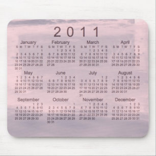 Mousepad Calendário Paisagístico 2011