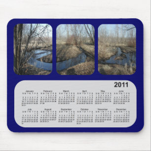 Mousepad Calendário Paisagístico 2011