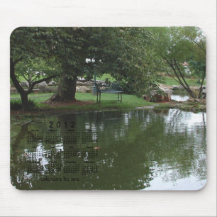 Mousepad Calendário Paisagístico 2012