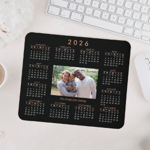 Mousepad Calendário Personalizado de Foto do Keepsasasaame 