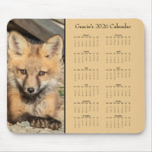 Calendário personalizável para o ano inteiro de 20