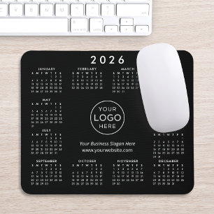 Mousepad Calendário Promocional Empresarial com Logotipo Pe