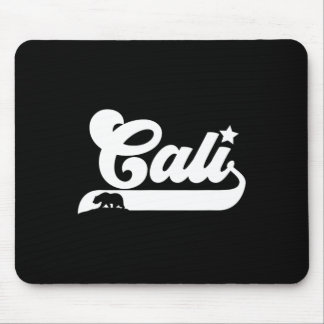 Mousepad Cali Vintage Califórnia Urso EUA Estado Beleza Des