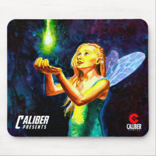 Mousepad Caliber apresenta design de fada com teclado de ra